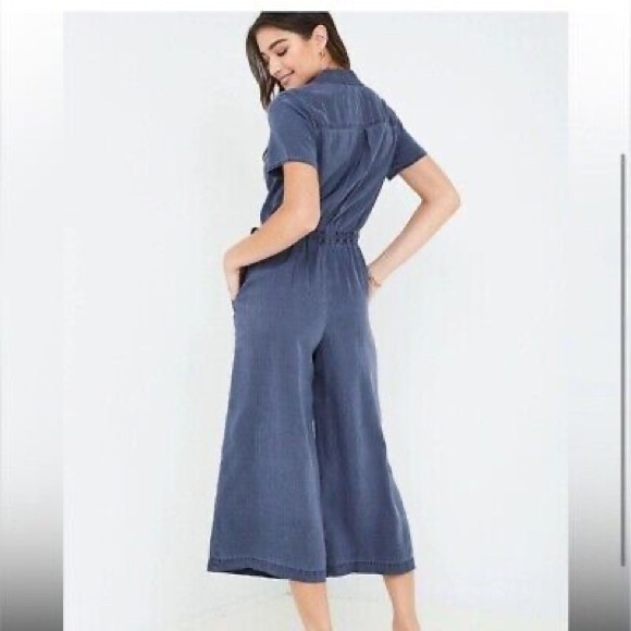 Bella Dahl Womens Jumpsuit Drawstring Waist Size Medium - Picture 2 of 4